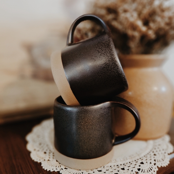 Hearth & Hand Other - Hearth & Hand With Magnolia Dark Brown Coffee Mugs Set Of 2